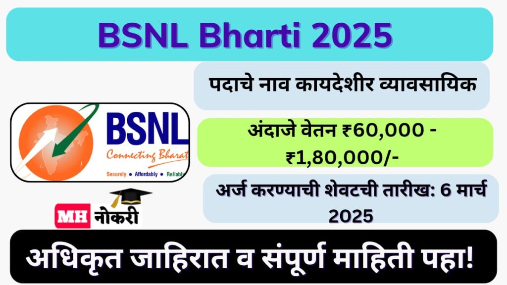 BSNL Bharti 2025