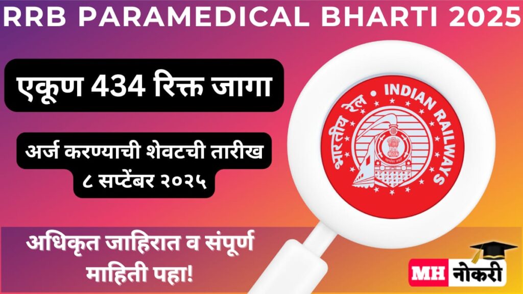 RRB Paramedical Bharti 2025