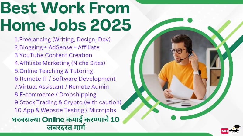 Best Work From Home Jobs 2025
