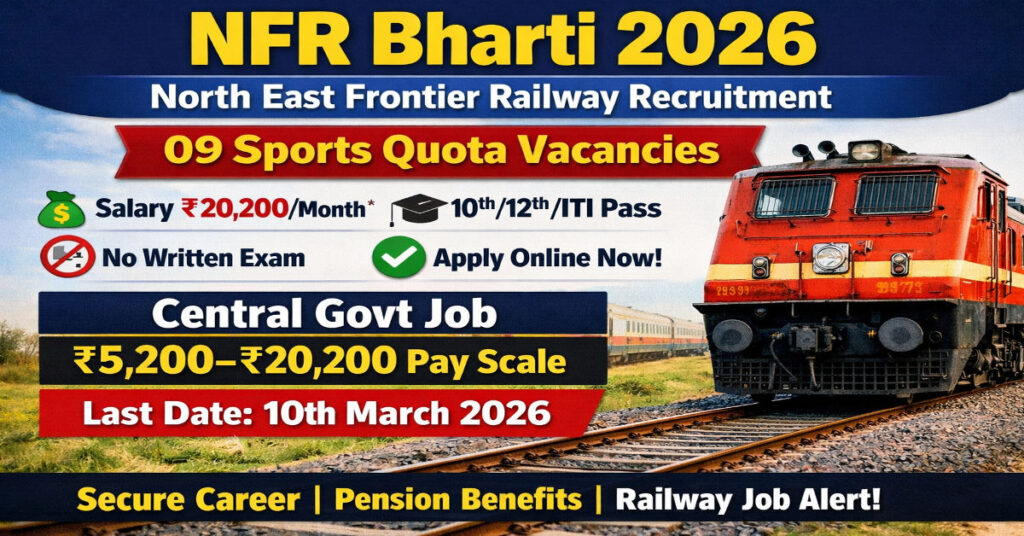 NFR Bharti 2026