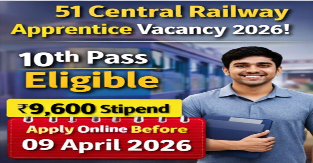 Central Railway Recruitment 2026