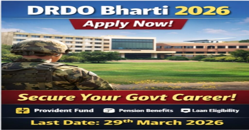 DRDO Accounts Officer Recruitment 2026