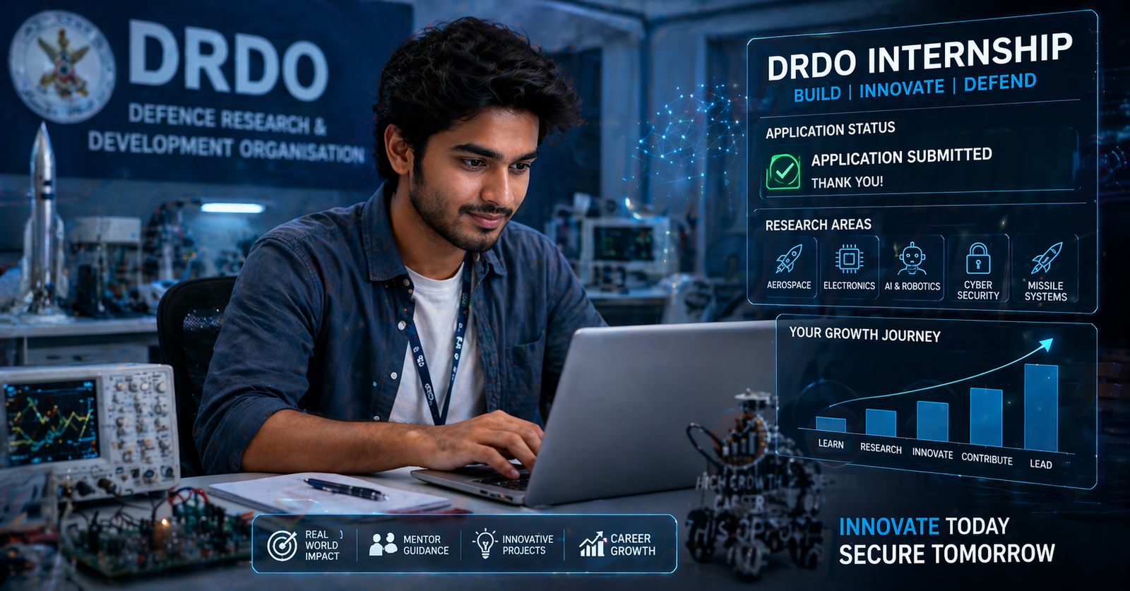 DRDO DRDL Internship 2026: Engineering Students साठी Golden Chance ...