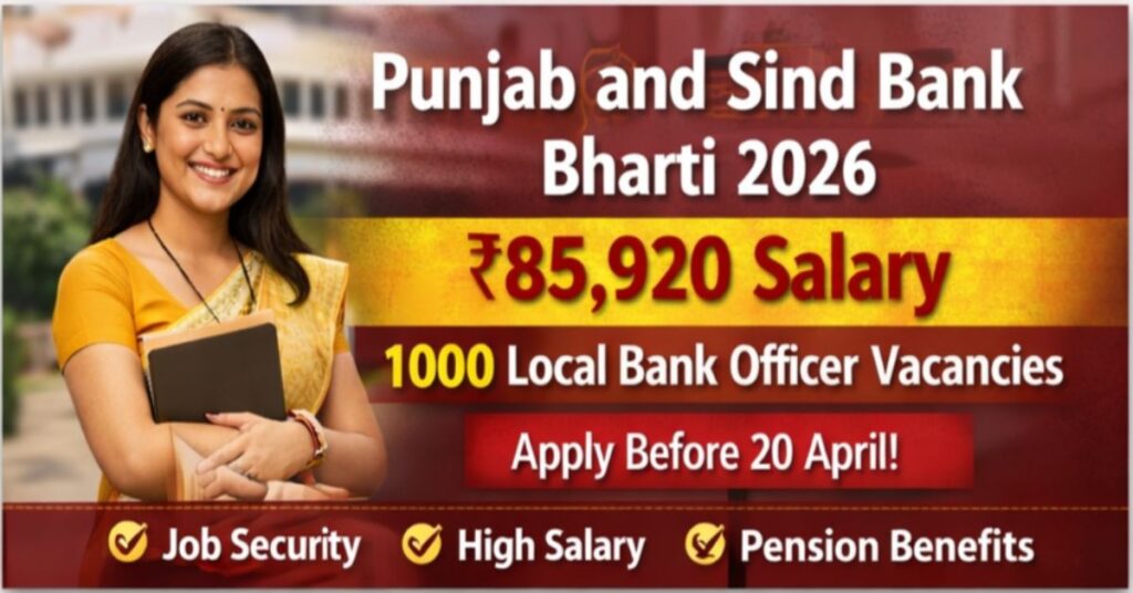Punjab and Sind Bank Bharti 2026