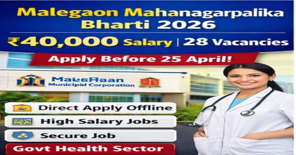 Malegaon Municipal Corporation Recruitment 2026