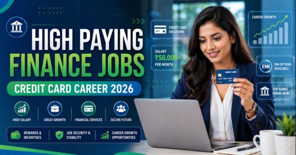 Credit Card Jobs in India 2026