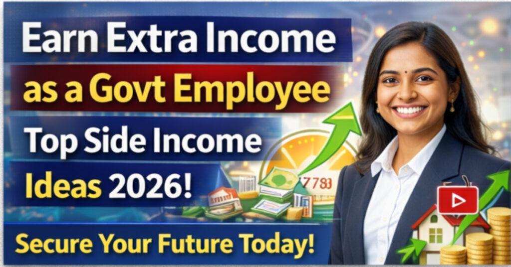 How Govt Employees Can Earn Extra Income 2026