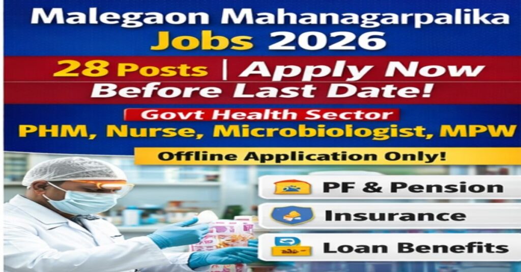Malegaon Municipal Corporation Recruitment 2026